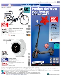 Offre Vélo Électrique dans le catalogue Carrefour du moment à la page 33