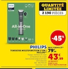 Promo Tondeuse Multifonction 17 en 1 à 43,99 € dans le catalogue Super U ""
