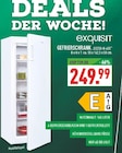 Gefrierschrank im Angebot bei Marktkauf in Marl Gefrierschrank Angebote von exquisit bei Marktkauf Marl für 249,99 €