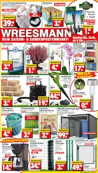 Aktueller Wreesmann Prospekt "DEIN SAISON- & SONDERPOSTENMARKT!" Seite 1 von 8 Seiten