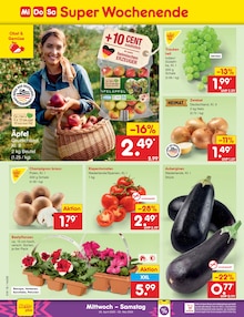 Äpfel im Netto Marken-Discount Prospekt "Aktuelle Angebote" mit 61 Seiten (Kiel)