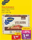 Knäckebrot Angebote von Wasa bei Netto Marken-Discount Duisburg für 1,49 €