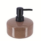 Distributeur à savon grès laqué 400ml - Maxi Bazar à Vanves Distributeur à savon grès laqué 400ml en promo chez Maxi Bazar Vanves à 2,99 €