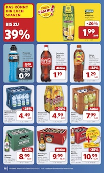Coca Cola im combi Prospekt "Markt - Angebote" mit 33 Seiten (Wilhelmshaven)