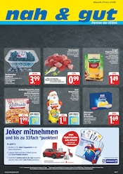 nah und gut Supermarkt Prospekt der aktuellen Woche mit 8 Seiten, gültig von 17.11.2025 bis 22.11.2025, in Aue und Umgebung Aktueller nah und gut Supermarkt Prospekt in Aue und Umgebung, "Wir lieben Lebensmittel!" mit 8 Seiten, 17.11.2025 - 22.11.2025