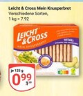 Mein Knusperbrot im Angebot bei GLOBUS in Rostock Mein Knusperbrot Angebote von Leicht & Cross bei GLOBUS Rostock für 0,99 €