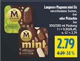 Magnum mini Eis verschiedene Sorten Angebote von Langnese bei diska Plauen für 2,79 €