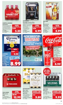 Bier im Kaufland Prospekt "KNÜLLER" mit 56 Seiten (Rüsselsheim)