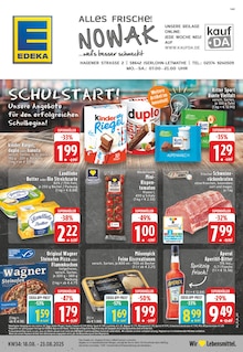 Aktueller EDEKA Prospekt für Iserlohn mit  Seiten
