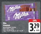 Schokolade im Angebot bei EDEKA in Amberg Schokolade Angebote von Milka bei EDEKA Amberg für 3,29 €