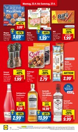 Wodka Angebot im aktuellen Lidl Prospekt auf Seite 16