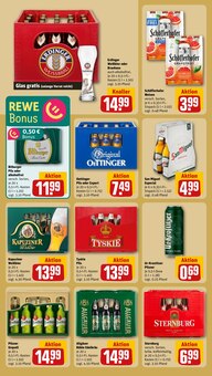 Tyskie im REWE Prospekt "Dein Markt" mit 32 Seiten (Erfurt)