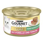Aktuelle Forelle Angebote bei Zookauf in Remscheid Aktuelles GOURMET Gold Feine Pastete mit Forelle und Tomaten 85 g Angebot bei Zookauf in Remscheid ab 0,49 €