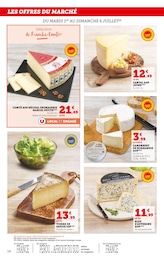 Prix et réduction Comté dans le prospectus Super U en cours Offre Comté dans le catalogue Super U du moment à la page 14