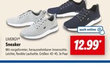 Sneaker Angebote von LIVERGY bei Lidl Aalen für 12,99 €
