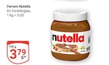 Nutella Angebote von Ferrero bei GLOBUS Neunkirchen für 3,79 €