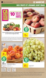 Prix et réduction Raisin dans le prospectus Intermarché Hyper en cours Offre Raisin dans le catalogue Intermarché Hyper du moment à la page 4