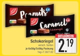 Peanuts Schokoriegel von Gut & Günstig im aktuellen EDEKA Prospekt für 2,19 €