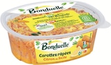Carottes râpées au citron de Sicile - BONDUELLE en promo chez Intermarché Hyper Carottes râpées au citron de Sicile - BONDUELLE dans le catalogue Intermarché Hyper