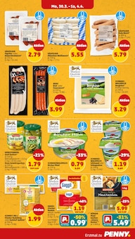 Bratwurst im Penny Prospekt "Wer günstig will, muss Penny." mit 47 Seiten (Ulm)