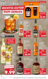 Kaufland Havana Club im Prospekt 
