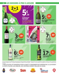 Offre Vin Bordeaux dans le catalogue E.Leclerc du moment à la page 32
