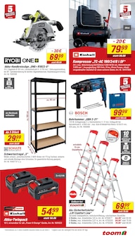 Schwerlastregal im toom Baumarkt Prospekt "Respekt, wer's selber macht." mit 26 Seiten (Bochum)