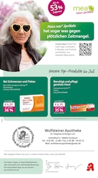 mea - meine apotheke Prospekt für Postbauer-Heng mit 4 Seiten mea - meine apotheke Prospekt für Postbauer-Heng: "Unsere Juli-Angebote", 4 Seiten, 01.07.2025 - 31.07.2025