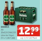 Alt Angebote von Diebels bei Getränke Oase Marl für 12,99 €