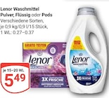 Waschmittel Pulver Angebote von Lenor bei GLOBUS Trier für 5,49 €