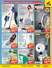 Staubsauger im Netto Marken-Discount Prospekt "Aktuelle Angebote" mit 62 Seiten (Rostock)