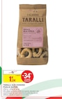 Taralli aux oignons - PUGLIA SAPORI en promo chez Intermarché Hyper Taralli aux oignons - PUGLIA SAPORI dans le catalogue Intermarché Hyper