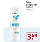 Body Lotion von Dove im aktuellen Rossmann Prospekt für 3,49 €