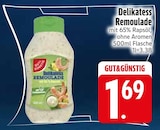 Delikatess Remoulade im EDEKA Prospekt Delikatess Remoulade von Gut & Günstig im aktuellen EDEKA Prospekt für 1,69 €