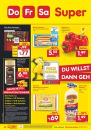 Netto Marken-Discount Prospekt für Eisenhüttenstadt mit 12 Seiten Netto Marken-Discount Prospekt für Eisenhüttenstadt: Super Wochenende, 12 Seiten, 07.07.2022 - 09.07.2022