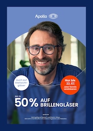 Aktueller Apollo Optik Prospekt, "BIS ZU 50% AUF BRILLENGLÄSER", mit Angeboten der Woche, gültig von 26.06.2026 bis 26.06.2026