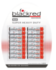 Super Heavy Duty Batterien im Angebot bei Sconto SB in Leipzig Super Heavy Duty Batterien Angebote von blackred bei Sconto SB Leipzig für 1,50 €
