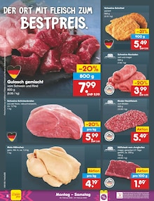 Steak im Netto Marken-Discount Prospekt "Aktuelle Angebote" mit 54 Seiten (Rostock)