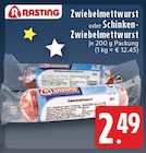Zwiebemettwurst bei EDEKA im Bocholt Prospekt für 2,49 €