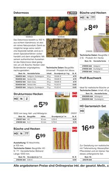 Gartenpflanzen im Conrad Electronic Prospekt "Modellbahn 2023/24" mit 582 Seiten (Bonn)