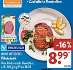 Filetsteak bei ALDI SÜD im Goch Prospekt für 8,99 €