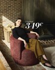 Fauteuil BOOGIE. en promo chez Maisons du Monde Fauteuil BOOGIE. dans le catalogue Maisons du Monde