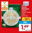 Gouda Reibekäse im Netto Marken-Discount Prospekt Gouda Reibekäse von Gutes Land im aktuellen Netto Marken-Discount Prospekt für 1,49 €