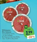 Bio-Geflügel Salami von Wiltmann im aktuellen tegut Prospekt für 1,99 €