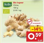Bio Ingwer im Angebot bei Netto Marken-Discount in Erfurt Bio Ingwer Angebote von BioBio bei Netto Marken-Discount Erfurt für 0,59 €