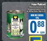 Aktuelle Katzenfutter Angebote bei EDEKA in München Aktuelles Feine Mahlzeit Angebot bei EDEKA in München ab 0,88 €