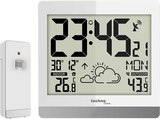 WS 8119 Funkwanduhr von TECHNOLINE im aktuellen MediaMarkt Saturn Prospekt für 39,99 €