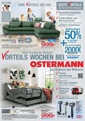 Bett im Ostermann Prospekt in Herten Aktueller Ostermann Prospekt mit Bett, "Mehr Freude am Wohnen - Vorteilswochen bei Ostermann", Seite 1