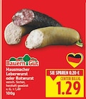 Hausmacher Leberwurst im E center Prospekt Hausmacher Leberwurst von Bauern Gut im aktuellen E center Prospekt für 1,29 €