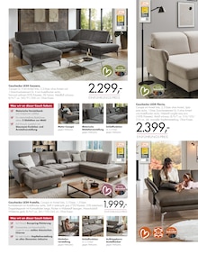 Sofa im aktuellen Polstermöbel Fischer Prospekt (Erlangen) Sofa im Polstermöbel Fischer Prospekt "COUCHLIEBE" mit 10 Seiten (Erlangen)